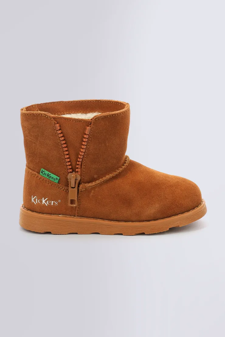 Kinder Kickers Aldiza Waterproof Marron