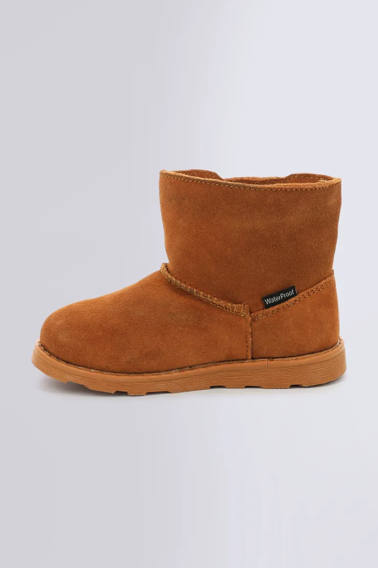 Kinder Kickers Aldiza Waterproof Marron