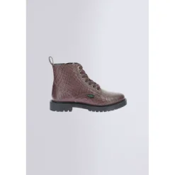 Damen Kickers Kick Dea Bordeaux Croco