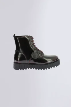 Damen Kickers Kick Facet Lackbordeaux