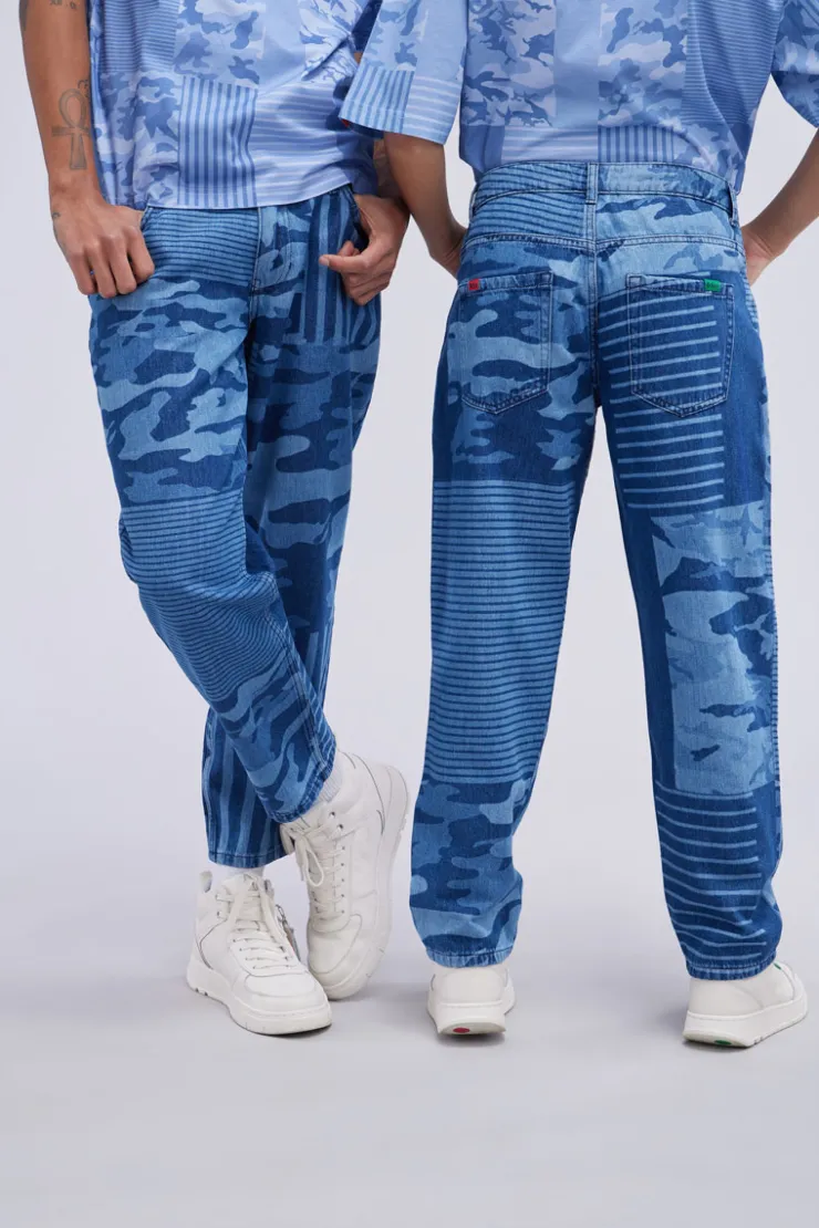 Damen Kickers Kick Jean Camouflage-