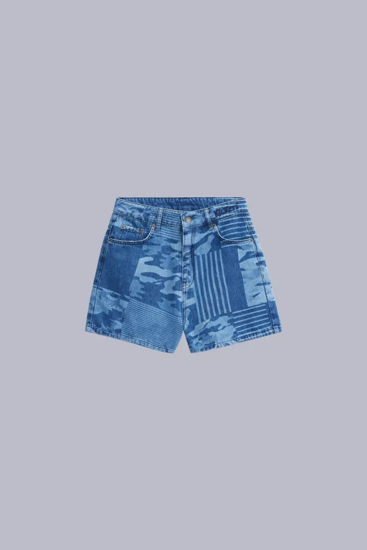 Damen Kickers Kick Short Camouflage-