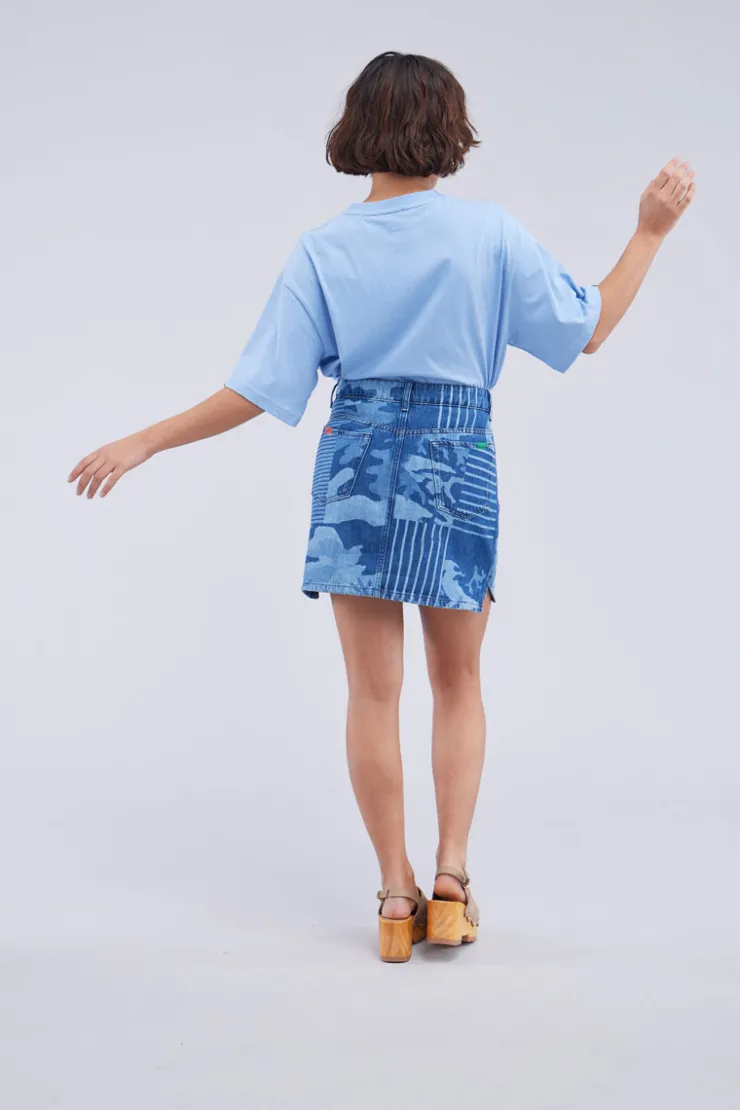 Damen Kickers Kick Skirt Camouflage-