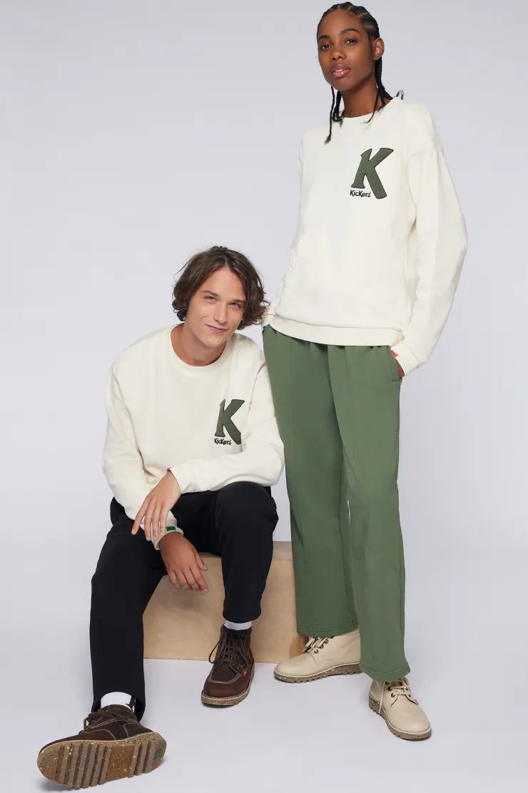 Kickers Kick Sweat Écru