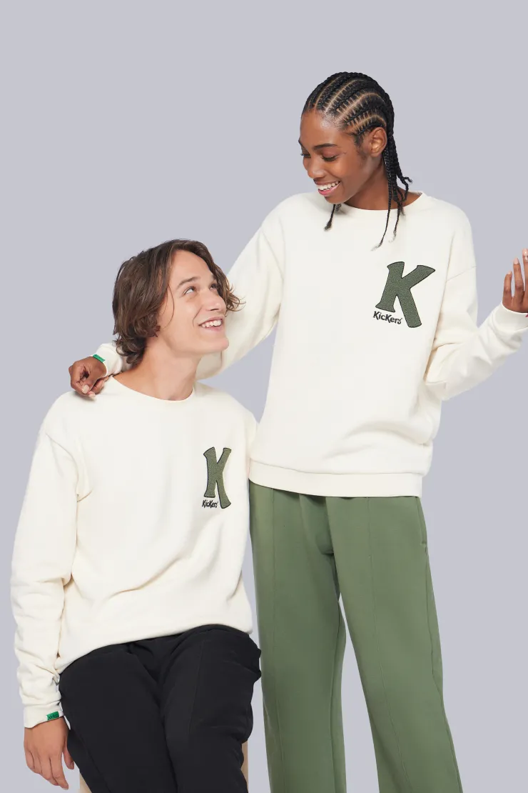 Kickers Kick Sweat Écru