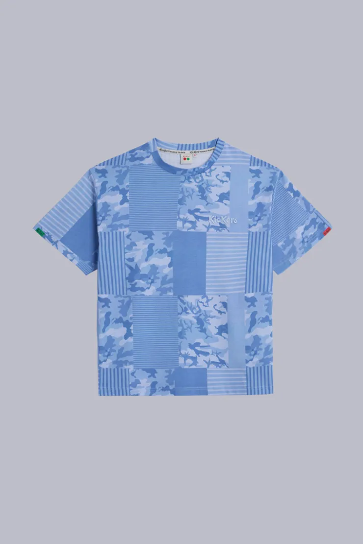 Damen Kickers Kick TShirt Camouflage-