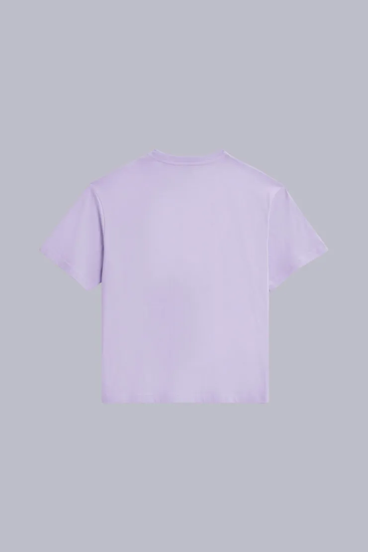 Damen Kickers Kick Tshirt Flieder