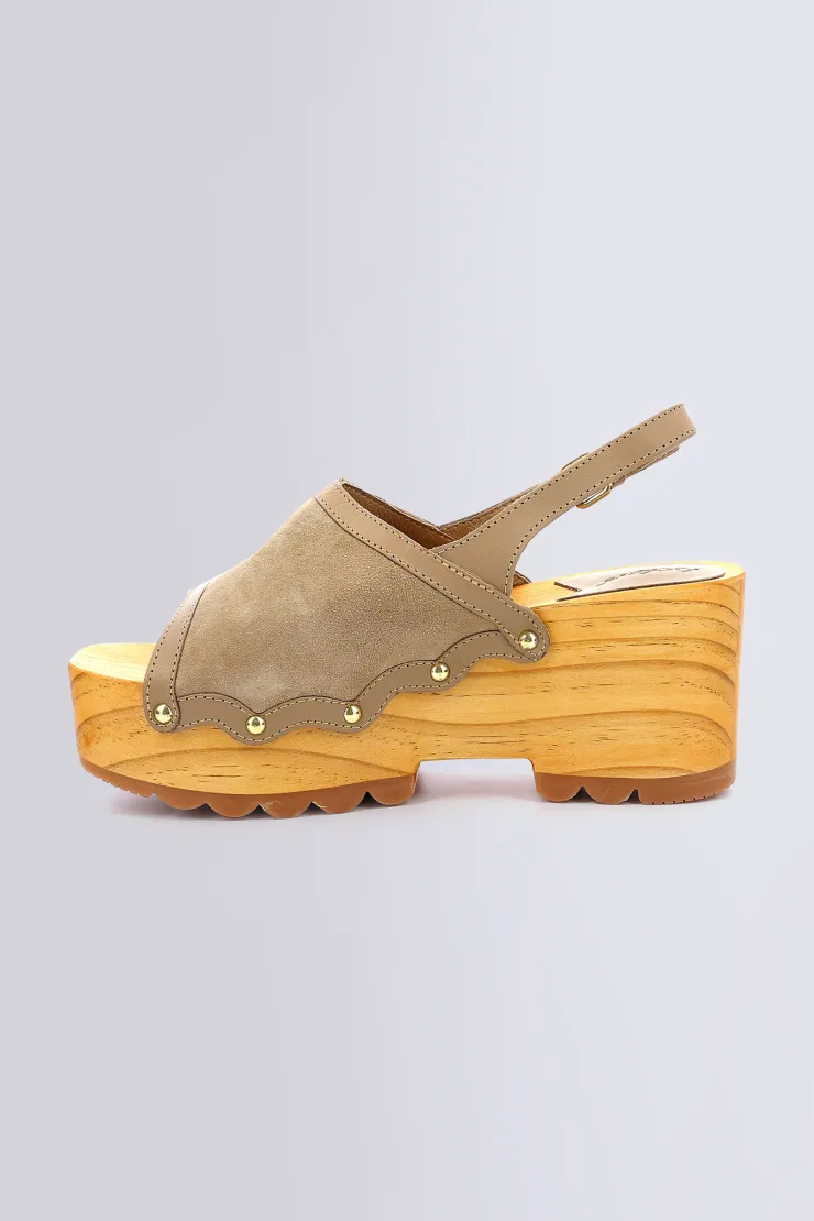 Damen Kickers Kick Wedge Wood