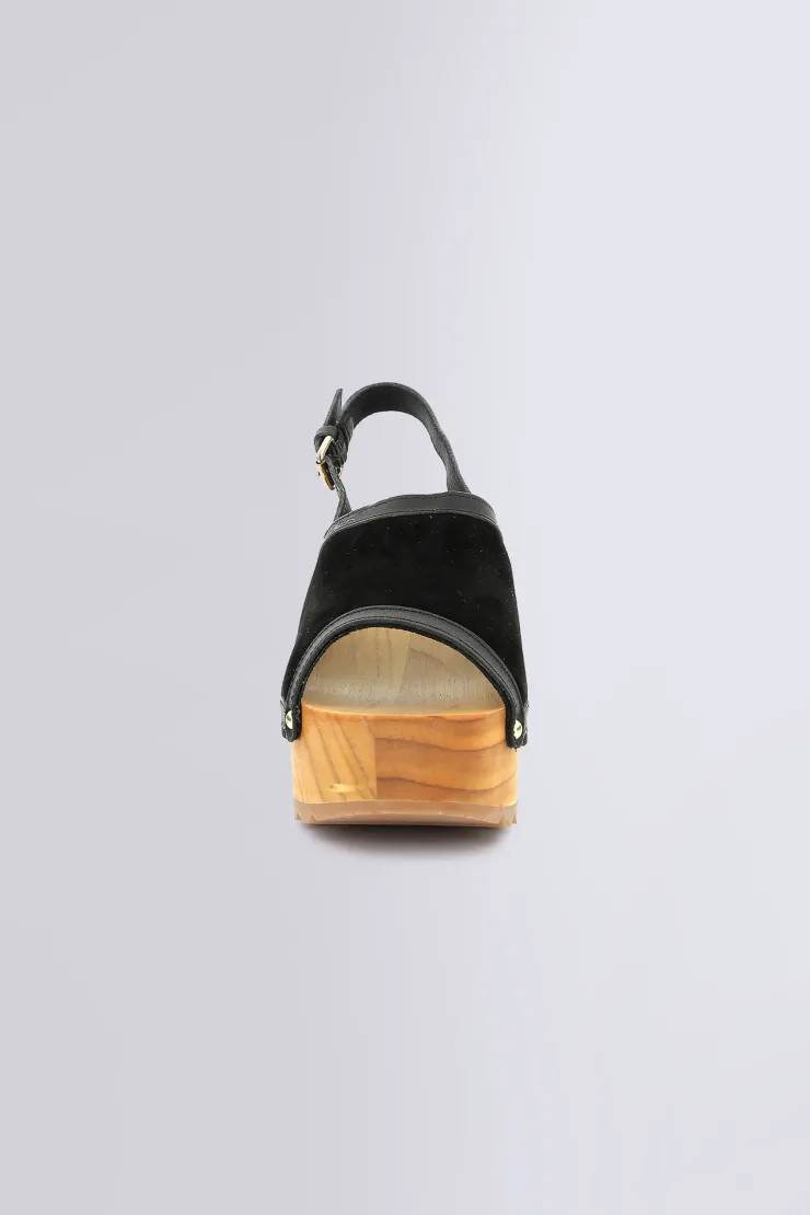 Damen Kickers Kick Wedge Wood Noir