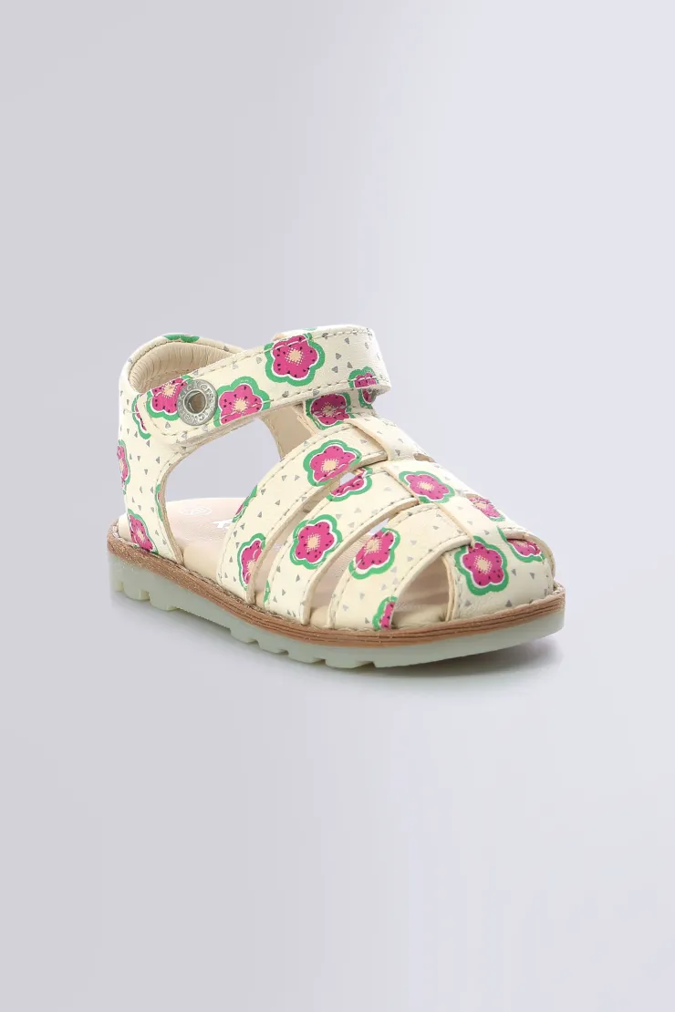 Kinder Kickers NONOSTI OFF WHITE FLOWER