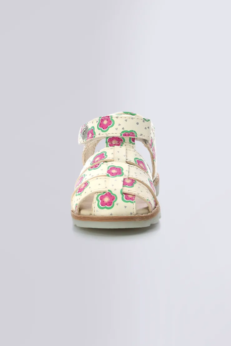 Kinder Kickers NONOSTI OFF WHITE FLOWER