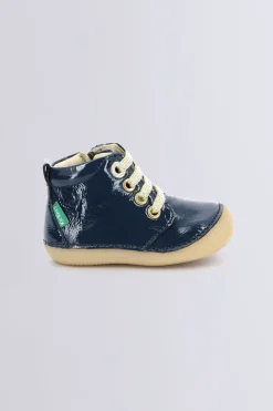 Kinder Kickers Sonizip Bleu Vernis