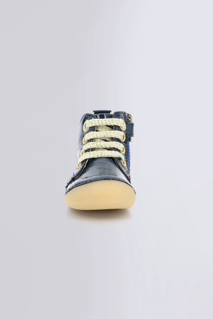 Kinder Kickers Sonizip Bleu Vernis